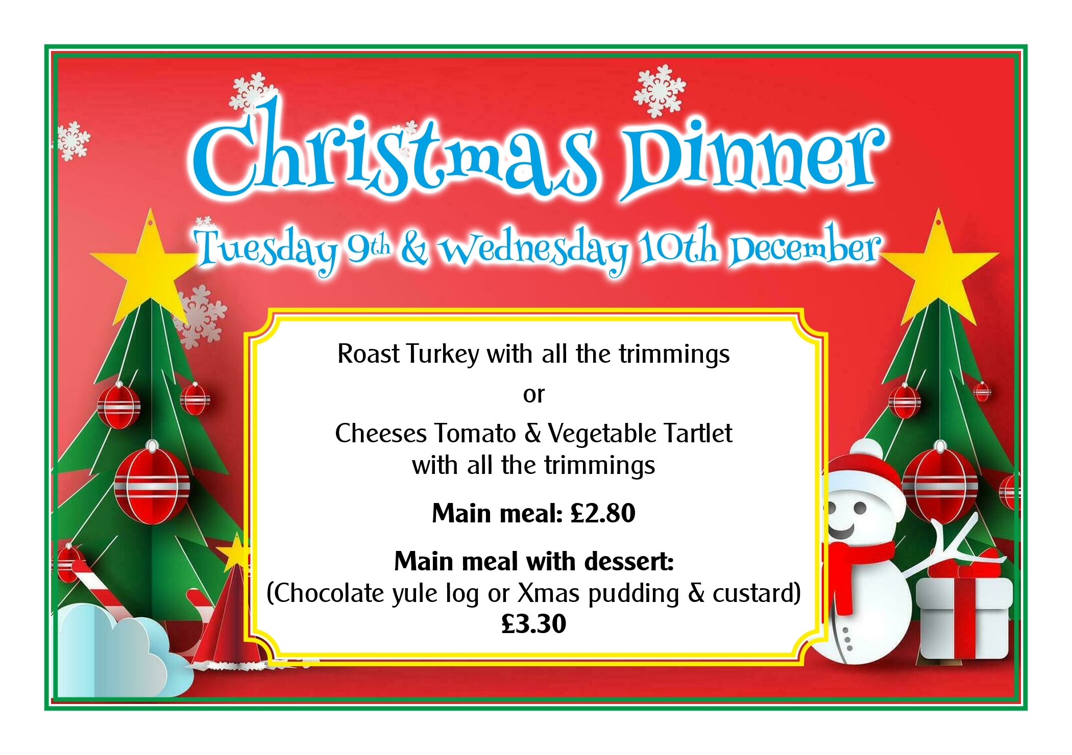 2025 Christmas Dinner image